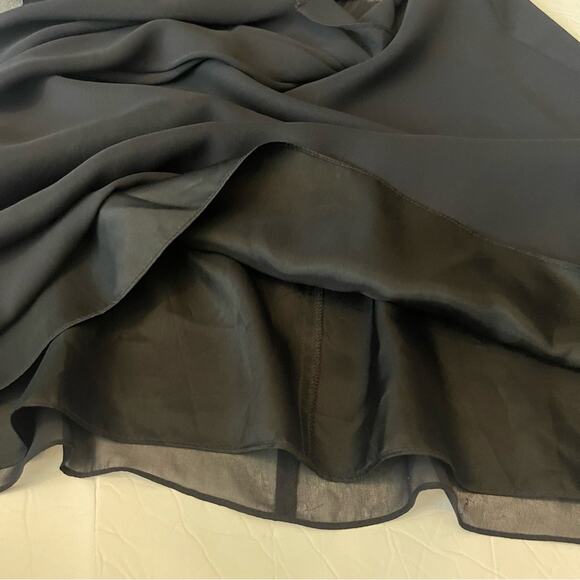 JS Collections Sheer Black Lace Date Night Party Event Dress NWOT Size 8P - Picture 8 of 13